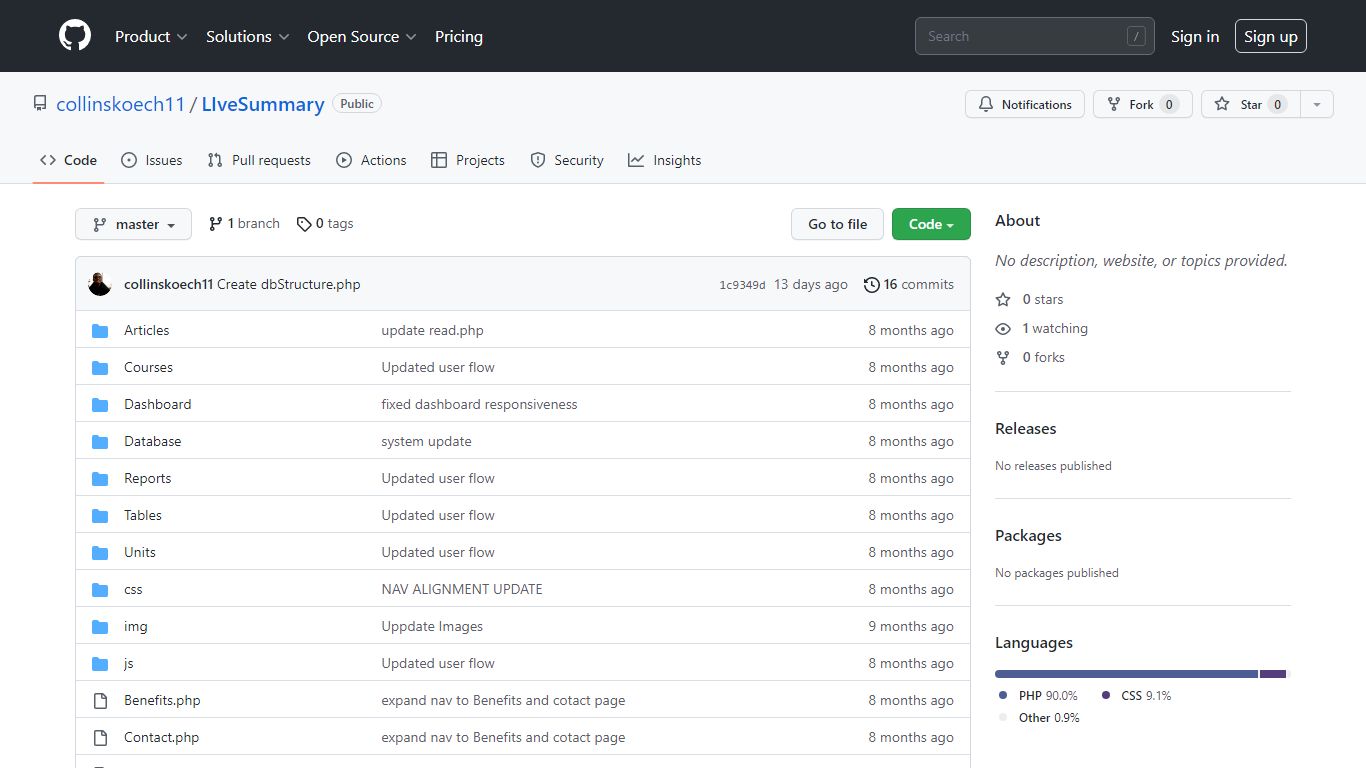 GitHub - collinskoech11/LIveSummary